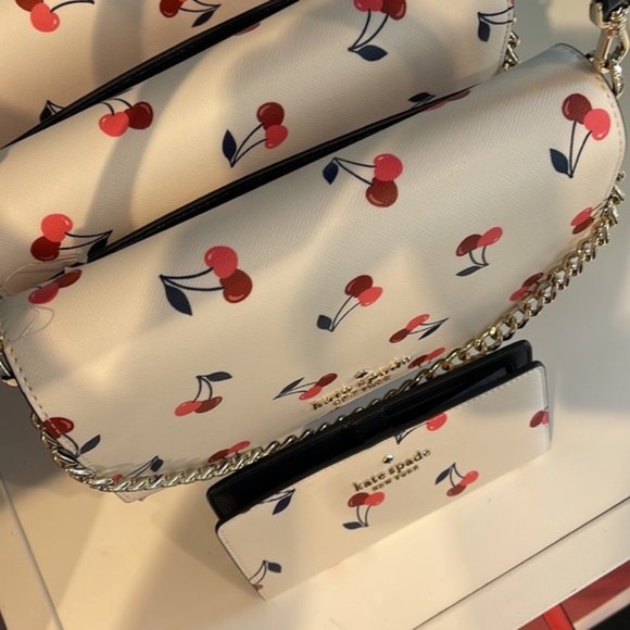 Kate Spade Carson Crossbody & Kate Spade Staci Large Slim Bifold Wallet - Picture 5 of 16